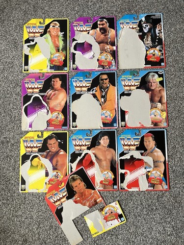 Wwf hasbro backing - hasbro, card