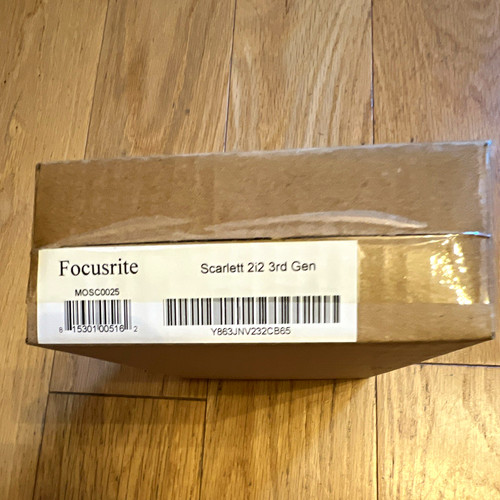 Focusrite scarlett 2i2 - focusrite, gen