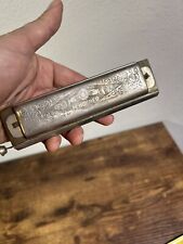 Vintage The Super Chromonica M. Hohner Chromatic Key C Harmonica 