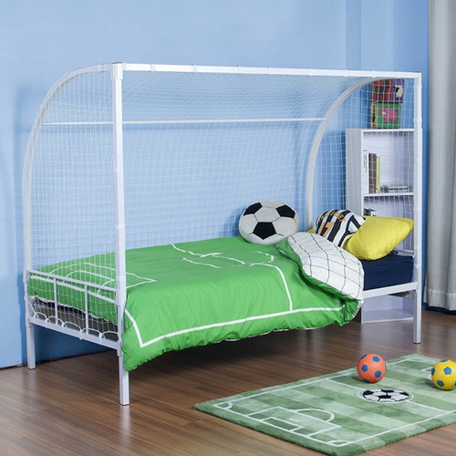 Football bed with net goal - football,