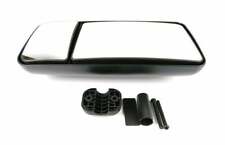 DOUBLE UNIVERSAL MIRROR Tractors Truck Digger Wing Split Fixing Zoom Dual HGV