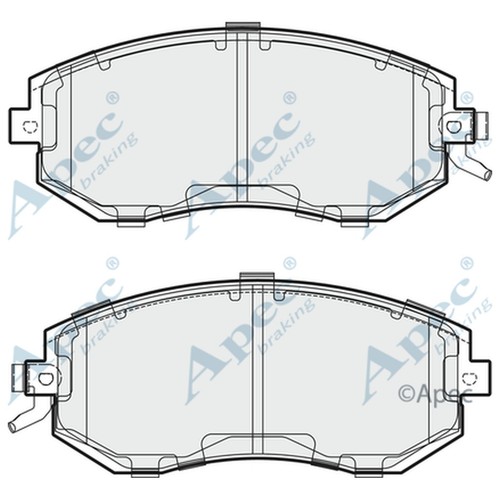 Brake pads set for toyota - pads, gt86