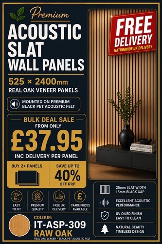 Sale slats wall - wall, wooden