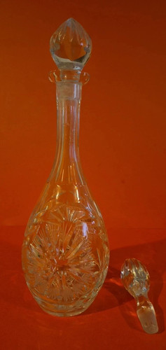 Bohemia crystal style decanter - bohemia,