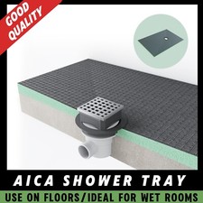 Wet Room Wetroom Shower Tray Kit Height With Waste Various Sizes 40mm