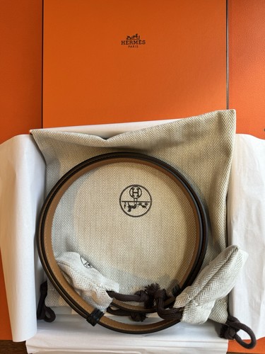 Hermes kelly belt black - belt,