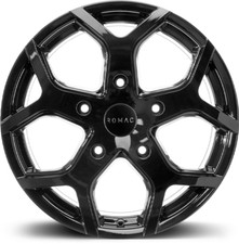 18"  BLACK ALLOY WHEELS  TYRES  VAUXHALL VIVARO VAN  COMMERCIAL LOAD RATED