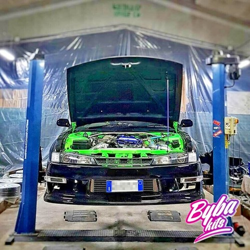 Origin style front bumper fit - front,