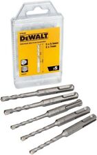 Dewalt  5 Piece SDS Plus 110mm Drill Bit Set  3 x 5.5mm & 2 x 7mm DT9398