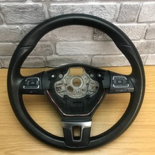 Genuine VW black leather
