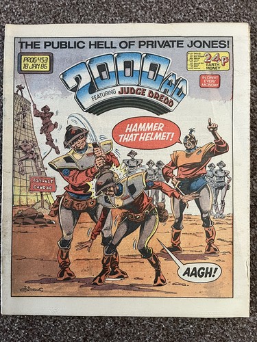 2000ad comic prog - comic,, 453,