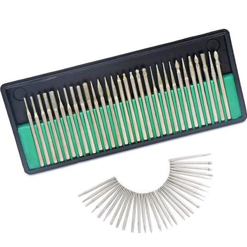 30pcs shank diamond - 1/8",