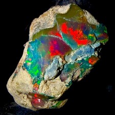 Ethiopian Opal,Black Fire Opal