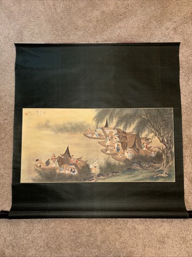 Chinese silk scroll hand - chinese,