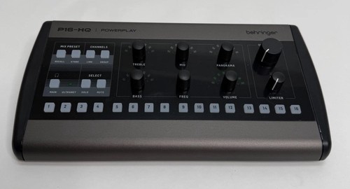 Behringer p16 powerplay - behringer,