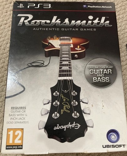 Sony ps3 rocksmith guitar - ps3,
