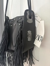 Zara Leather Shoulder Bag