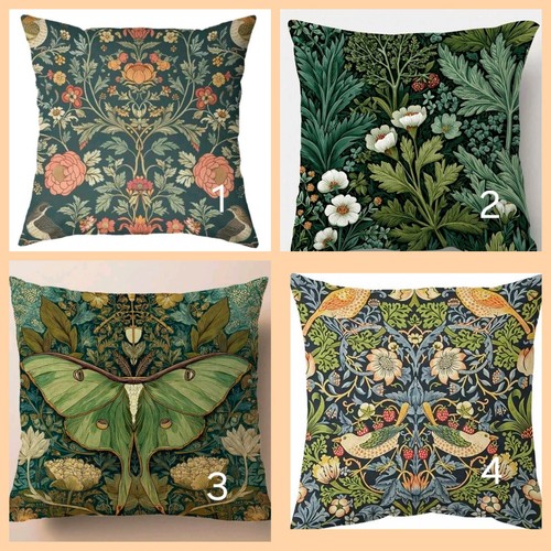 William morris style floral - floral, /