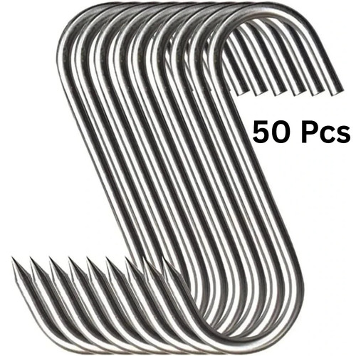 50pcs stainless steel meat - 50pcs,