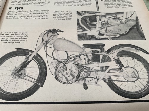 Unusual mercer bsa bantam - bsa,