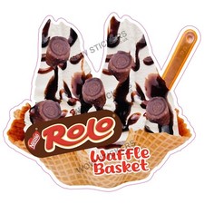 ice cream van sticker Rolo