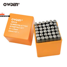 OWDEN 36Pcs 3Mm Steel Metal
