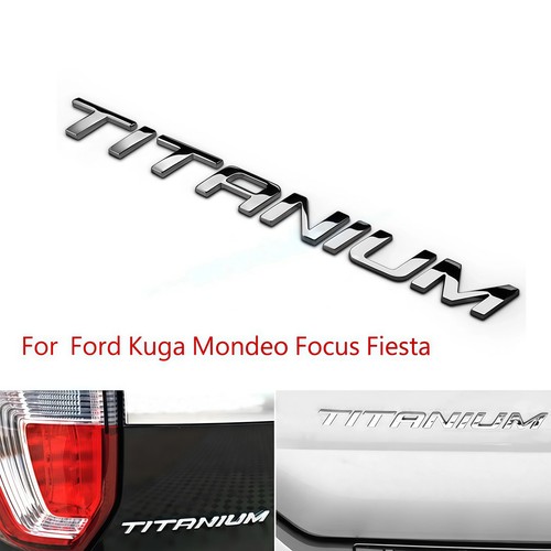 New titanium badge decal - titanium,