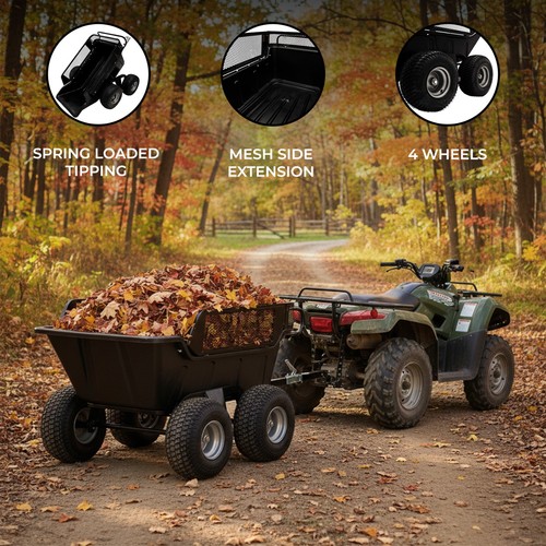 Tipper trailer atv quad - atv,