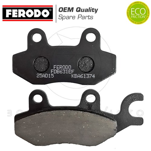 Brake pads rear ferodo eco - pads,