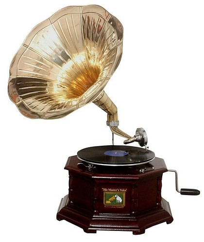 Replica gramophone player - replica,