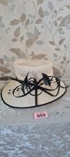 Ladies Wedding Hat  Ivory/