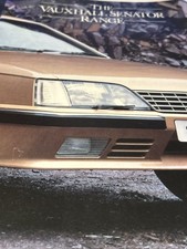 Vauxhall Senator Models 1984