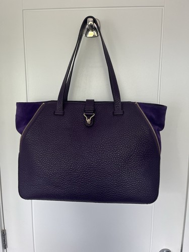 Bennett purple tote bag - lk,