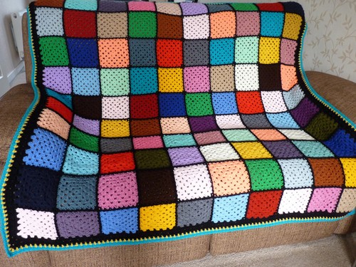 Handmade crochet granny - handmade, square