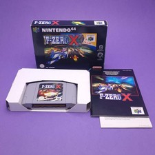NINTENDO 64 ☆ F-ZERO X ☆ Vintage Retro Game Boxed & Complete PAL N64