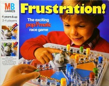 Vintage Frustration Pop-O-Matic Board Game - MB Games 1986 - (4yrs+) ~ Complete