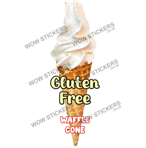 Gluten free waffle cone - gluten,