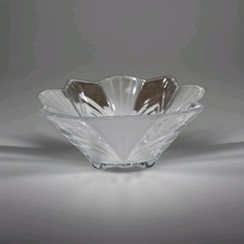 Vtg SOGA Japan 8" Crystal Bowl