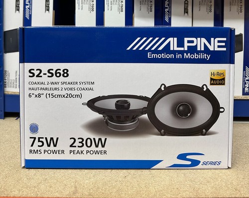 Alpine 6x8 2 way - x, 2-way
