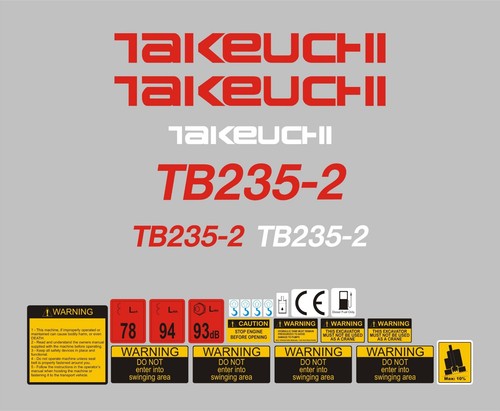 Takeuchi tb235 mini - mini, digger