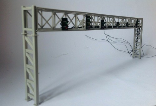 Model railway track aspect - model,
