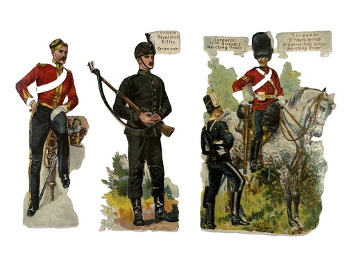 Victorian scraps boer war - ,
