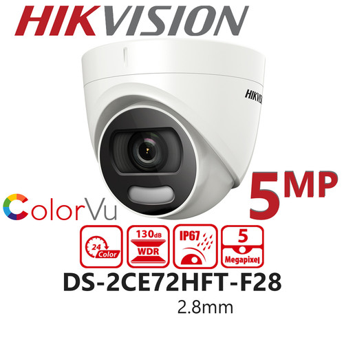 Hikvision 5mp dome full color - full,