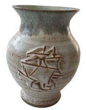 Mary Rose 1510-1545 Studio Pottery Blacktoft Posy Vase by Jerry Harper