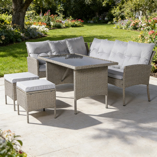 Rattan garden furniture patio - garden,