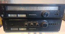 National Panasonic SU-2400 Integrated Stereo Amplifier Working With Tuner 