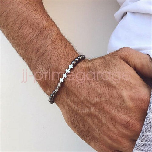Magnetic hematite beaded - magnetic,
