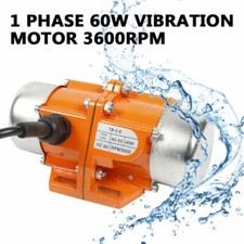 30W 60W 100W 3600rpm  Vibrating Asynchronous Vibration Motor for Shaker Tabl