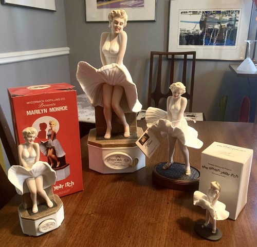 Marilyn monroe decanters 2 - monroe,