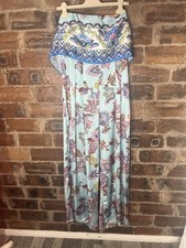 ZARA SEA GREEN MULTI SATIN